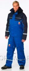 Зимний костюм для защиты от повышенных температур, кратковременного воздействия пламени, искр и брызг расплавленного металла